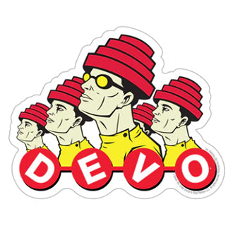 Stickers: Devo (Lineup) (officially licensed)