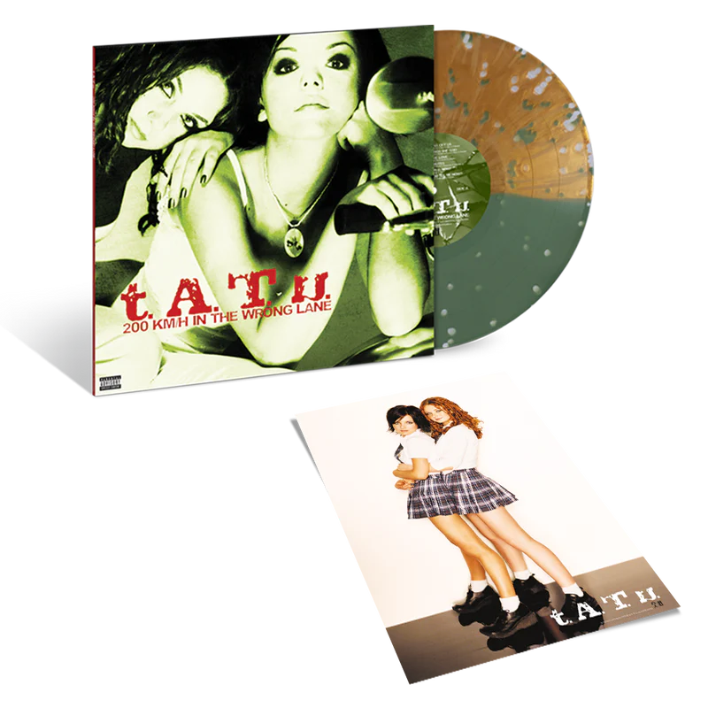 t.A.T.u. - 200 KM/H In The Wrong Lane (LP) (Green/Gold Nugget Half & Half Splatter)