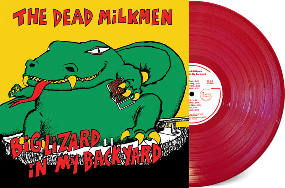 (PRE-ORDER) The Dead Milkmen-Big Lizard In My Backyard (INEX) (Red Vinyl) (LP)