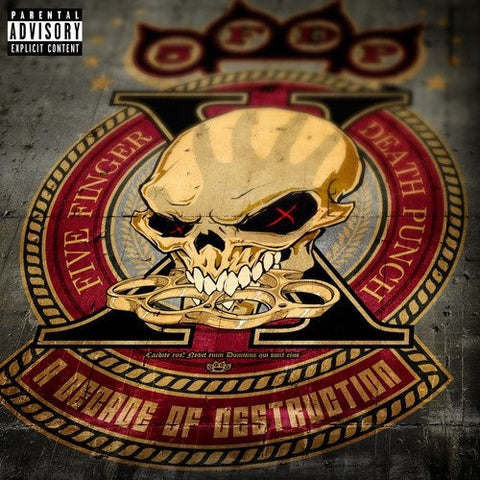 Five Finger Death Punch-A Decade of Destruction (2XLP) - Cameron Records