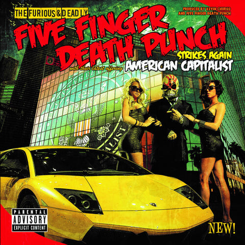 Five Finger Death Punch-American Capitalist (LP)