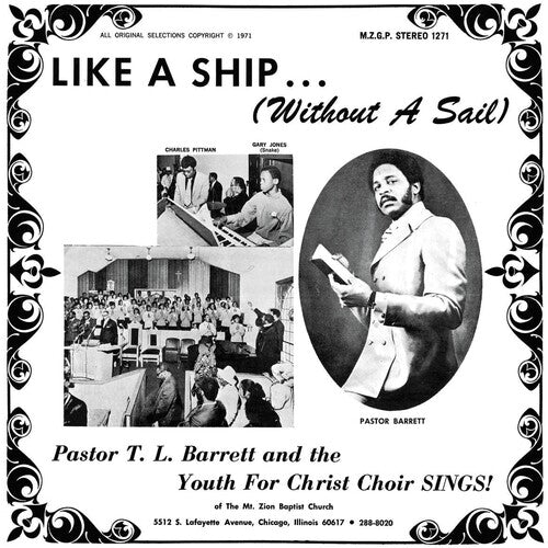 Pastor T.L. Barrett & The Youth For Christ Choir-Like a Ship (Without a Sail) (LP)