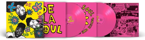 De La Soul-3 Feet HIgh And Rising (Magenta Vinyl) (2XLP)
