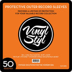 Vinyl Styl™ 12.75" X 12.75" 3 Mil Protective Outer Record Sleeve 50CT