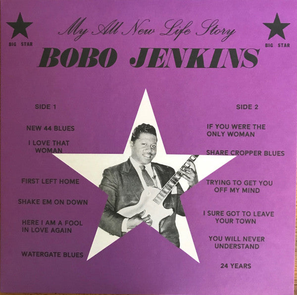 Bobo Jenkins-My All New Life Story (Purple Splatter LP)